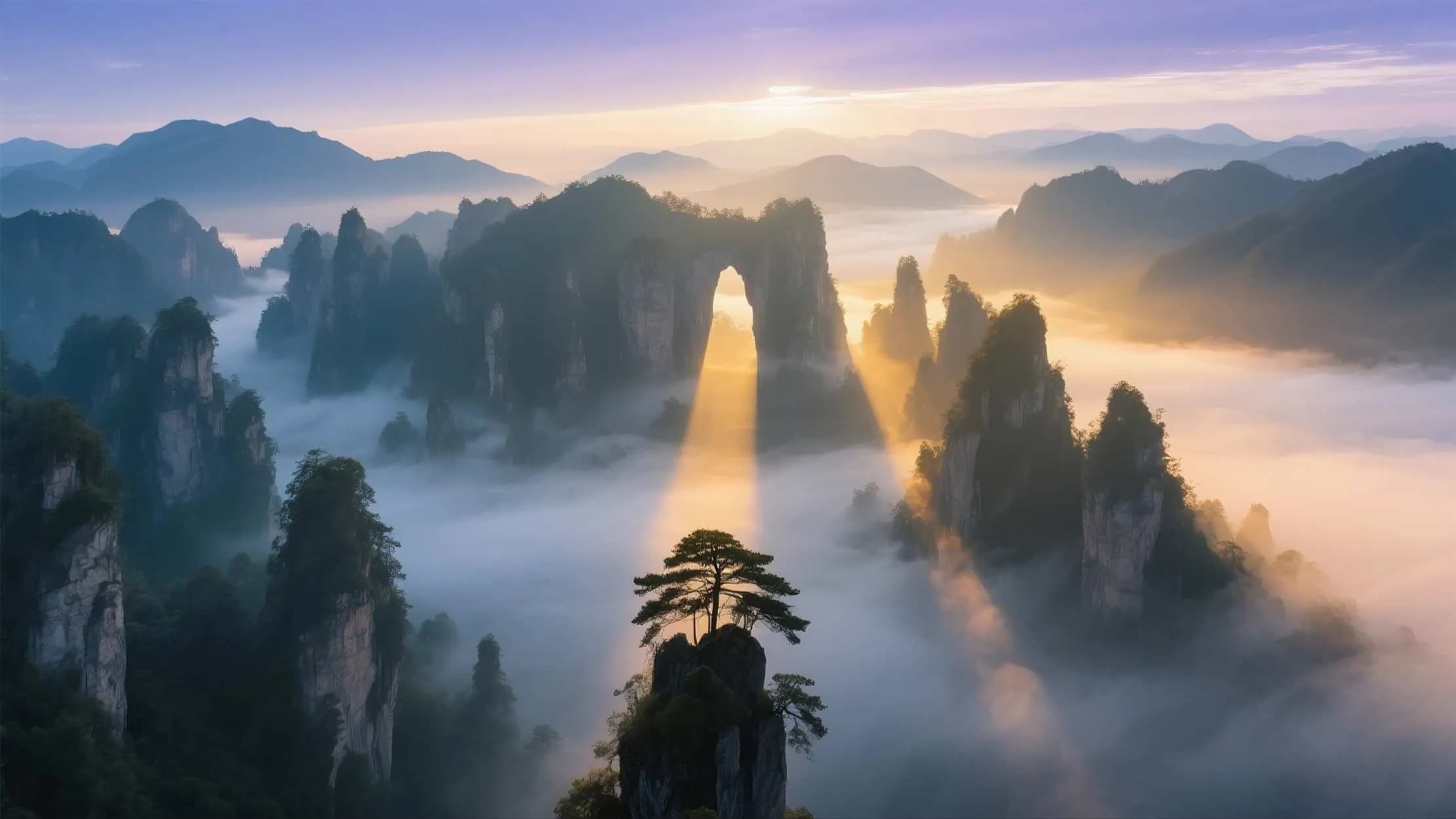Fenghuang Ancient Town Tourism: 4-day 3-night·Private Tour·Zhangjiajie+Wu Ling Yuan+Tianmenshan Sceneic Area+Fenghuang Ancient Town