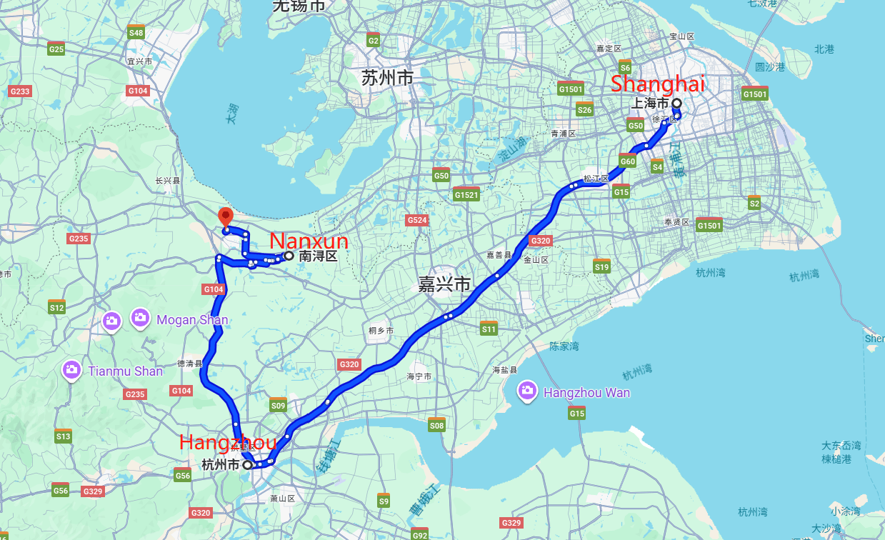 Shanghai and Jiangnan Culture in-depth exploration trip | 4-day refined itinerary route map