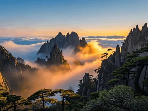 Huangshan Scenic Area Tour: 5-day 4-night · Private Tour · Huangshan+Huangshan Scenic Area+Jingdezhen+Vagoo Scenic Area