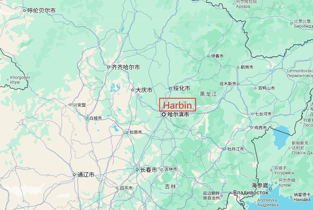 Harbin&Snow Village 5-day Ice and Snow Tour route map