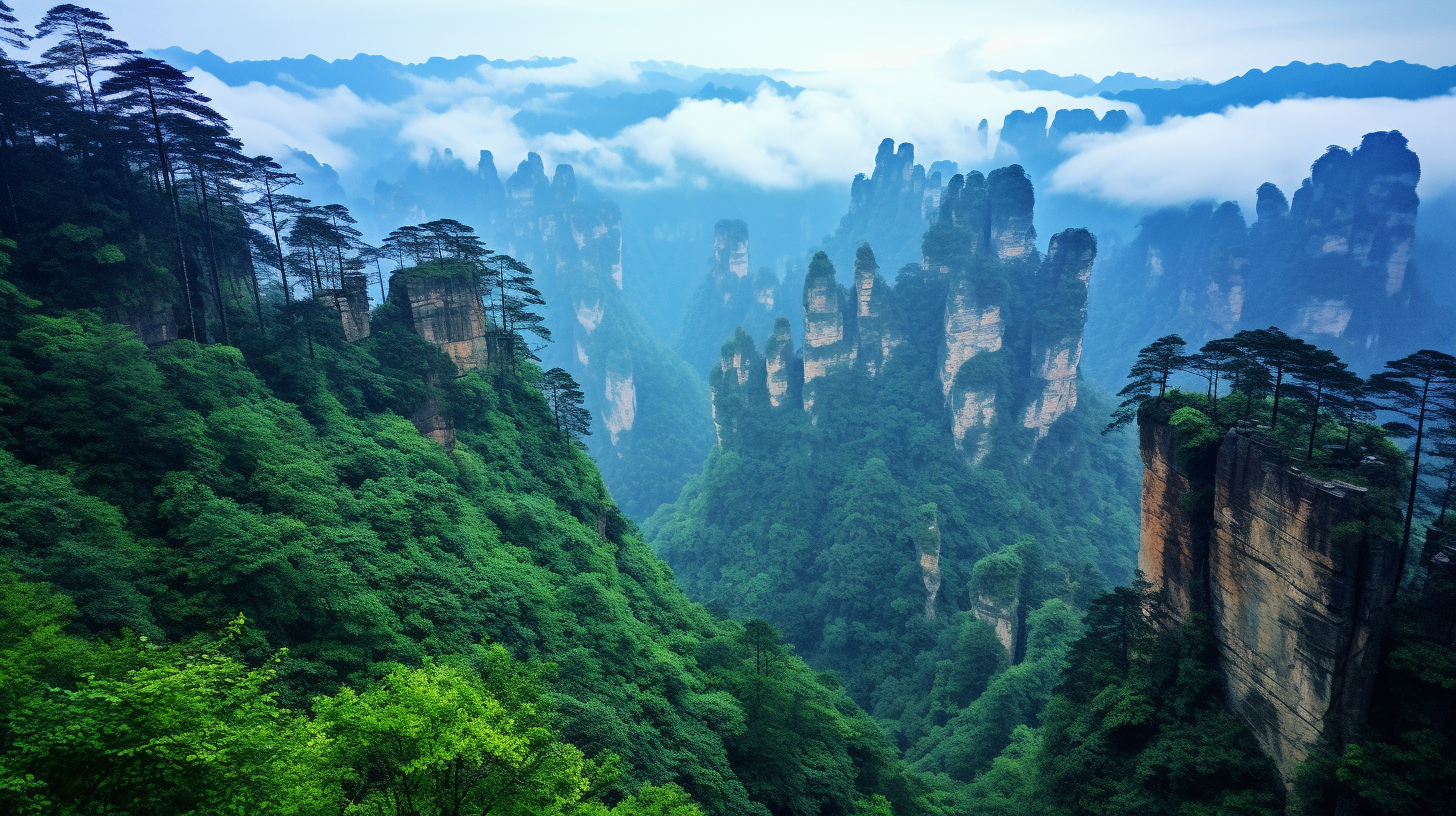 3-day 2-night·Private Tour·Zhangjiajie+Wu Ling Yuan+The Yellow Dragon Cave+Zhangjiajie Grand Canyon+Tianmen Mountain National Forest Park